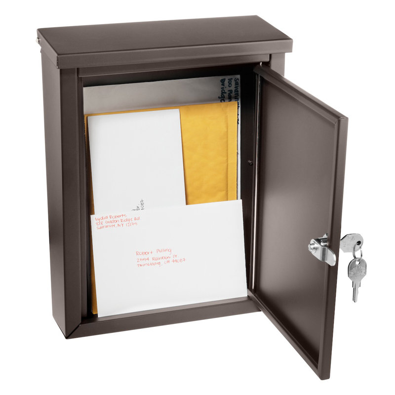 Architectural Mailboxes Chelsea Wall Mounted Mailbox & Reviews Wayfair